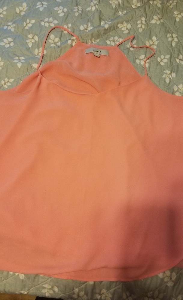 🌞 Coral dressy spaghetti strap top 🌞